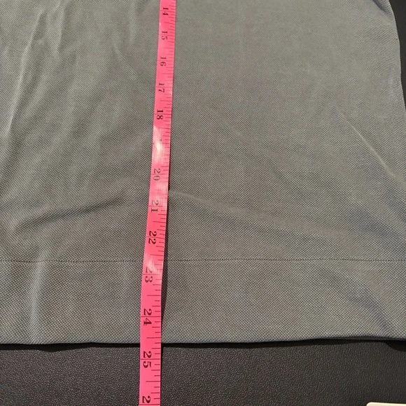 Lululemon Softstreme Pique Oversized Long-Sleeve Polo Shirt Palm Deco SZ S - Picture 11 of 13